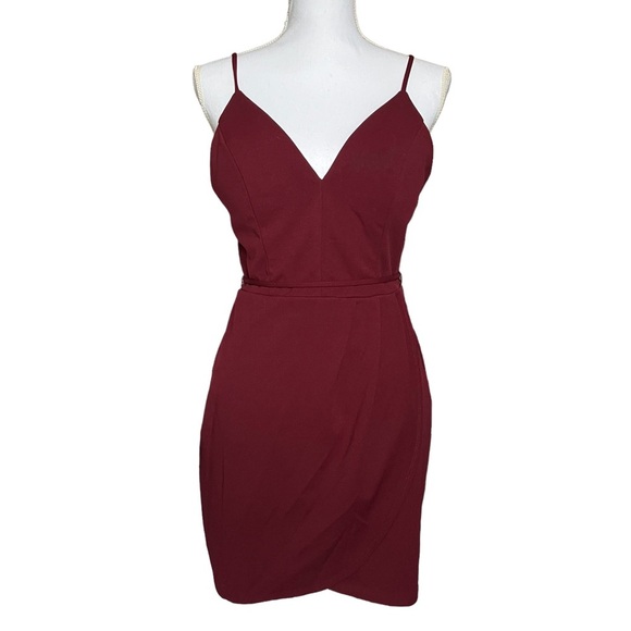 Honey & Rosie Dresses & Skirts - Honey & Rosie Dress Size Large Burgundy Red‎ Bodycon New